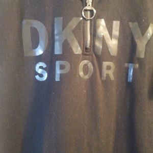 DKNY sweatshirt dress short sleeved